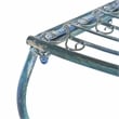 Safavieh Abia Tree Iron Bench in Blue