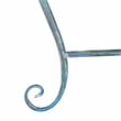 Safavieh Abia Tree Iron Bench in Blue