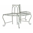 Safavieh Abia Tree Iron Bench in Green