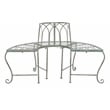 Safavieh Abia Tree Iron Bench in Green