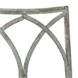 Safavieh Abia Tree Iron Bench in Green