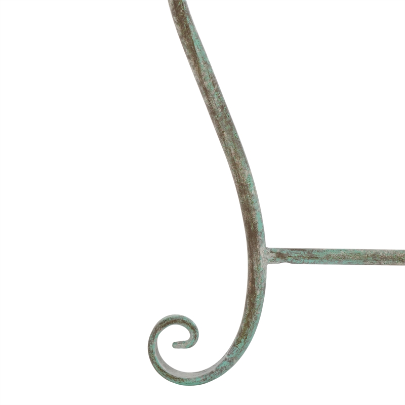 Safavieh Abia Tree Iron Bench in Green