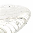 Safavieh Ally Darling Tree Iron Bench in White