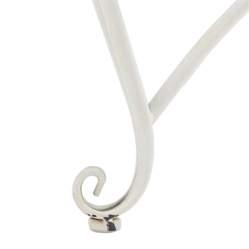 Safavieh Ally Darling Tree Iron Bench in White