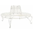 Safavieh Ally Darling Tree Iron Bench in White