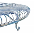 Safavieh Ally Darling Tree Iron Bench in Blue