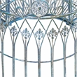 Safavieh Ally Darling Tree Iron Bench in Blue