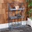 Safavieh Torus 3-Tier Iron Shelf in Blue