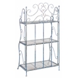 Safavieh Torus 3-Tier Iron Shelf in Blue