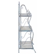Safavieh Torus 3-Tier Iron Shelf in Blue