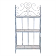 Safavieh Torus 3-Tier Iron Shelf in Blue