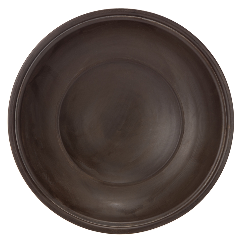 Safavieh Orian Iron Bird Bath in Brown