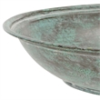 Safavieh Orian Iron Bird Bath in Green