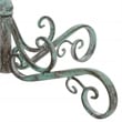 Safavieh Orian Iron Bird Bath in Green