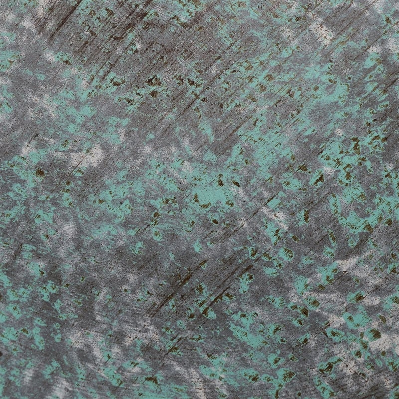 Safavieh Orian Iron Bird Bath in Green