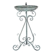 Safavieh Ashlan Iron Bird Bath in Green