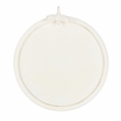 Safavieh Kensi Iron Bird Bath in Pearl / White