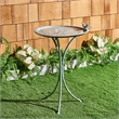 Safavieh Kensi Iron Bird Bath in Green