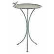 Safavieh Kensi Iron Bird Bath in Green