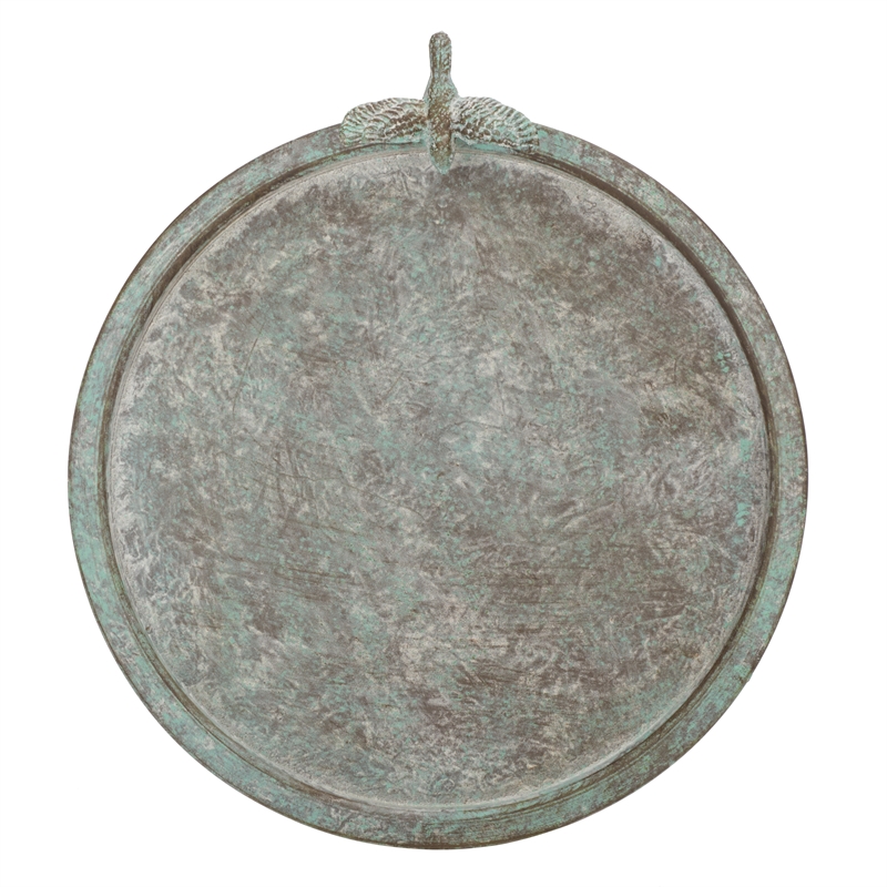 Safavieh Kensi Iron Bird Bath in Green