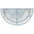 Safavieh Genson Half-Moon Iron Console Table in Blue