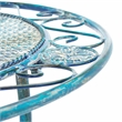 Safavieh Semly 3Pcs Iron Bistro Setting in Blue