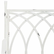 Safavieh Medrano Iron Rocking Chair in White