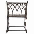 Safavieh Medrano Iron Rocking Chair in Brown