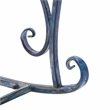 Safavieh Medrano Iron Rocking Chair in Blue