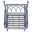 Safavieh Medrano Iron Rocking Chair in Blue