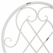 Safavieh Adriel 3Pc Iron Bistro Set in  White