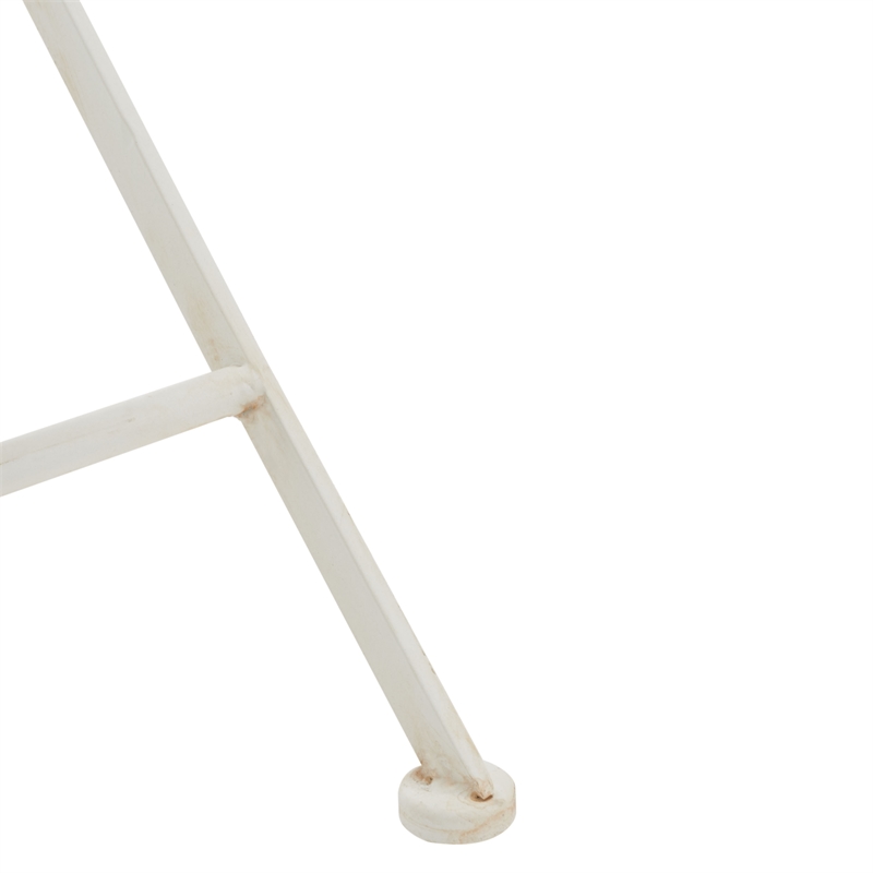 Safavieh Adriel 3Pc Iron Bistro Set in  White