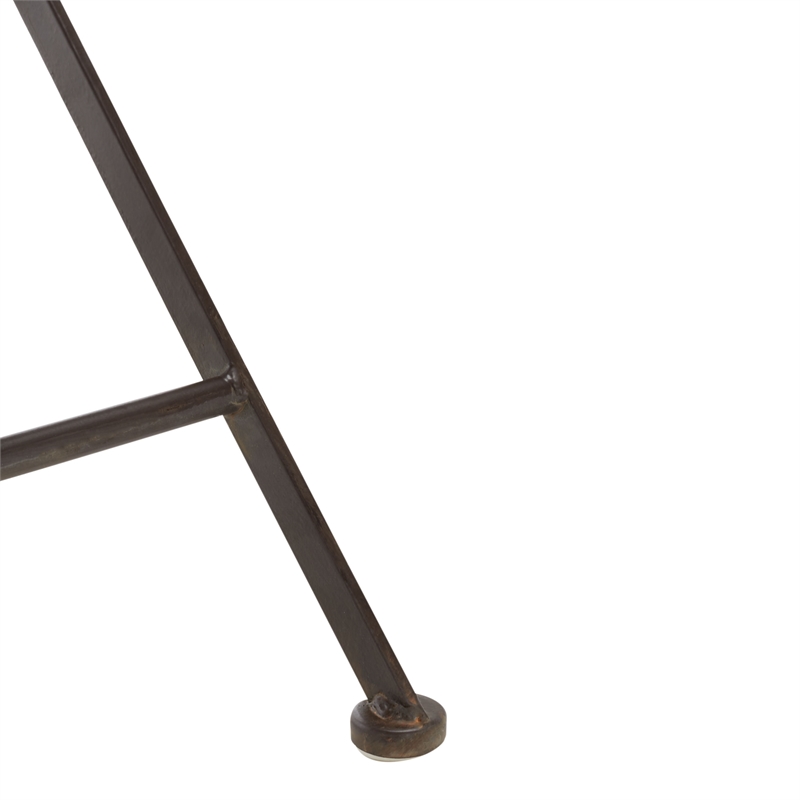 Safavieh Adriel 3Pc Iron Bistro Set in Brown