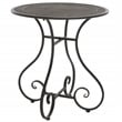 Safavieh Adriel 3Pc Iron Bistro Set in Black / Rust