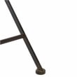 Safavieh Adriel 3Pc Iron Bistro Set in Black / Rust