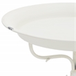 Safavieh Nigel Iron Bird Bath in White