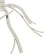 Safavieh Nigel Iron Bird Bath in White