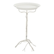 Safavieh Nigel Iron Bird Bath in White