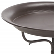 Safavieh Nigel Iron Bird Bath in Brown