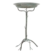 Safavieh Nigel Iron Bird Bath in Green