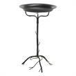 Safavieh Nigel Iron Bird Bath in Black / Rust