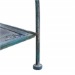 Safavieh Tyrique 4 Tier Iron Shelf Unit in Blue