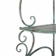 Safavieh Turuca 4 Tier Iron Corner Shelf in Green