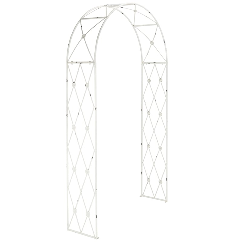 Safavieh Atticus Iron Archway in White