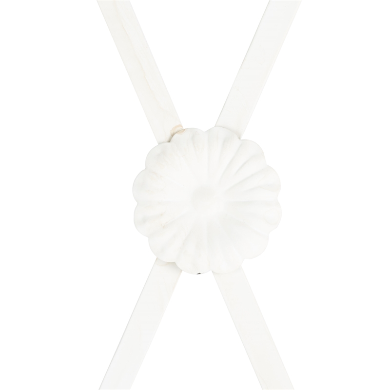 Safavieh Mizell Moon Iron Gateway in White