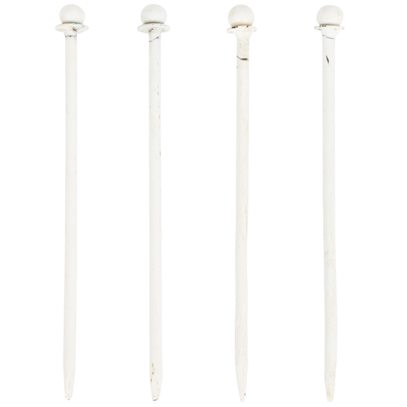 Safavieh Mizell Moon Iron Gateway in White