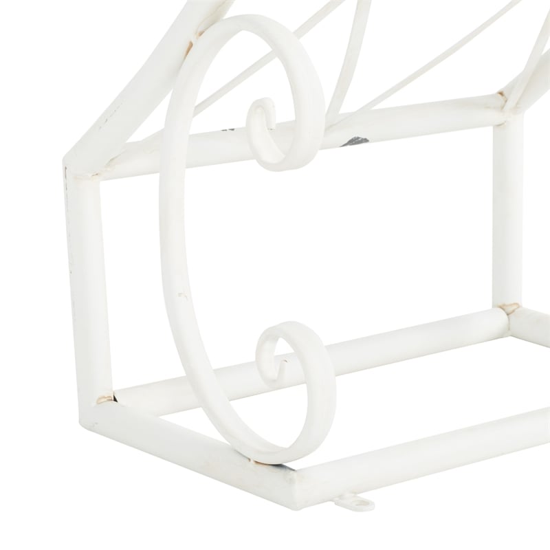 Safavieh Mizell Moon Iron Gateway in White