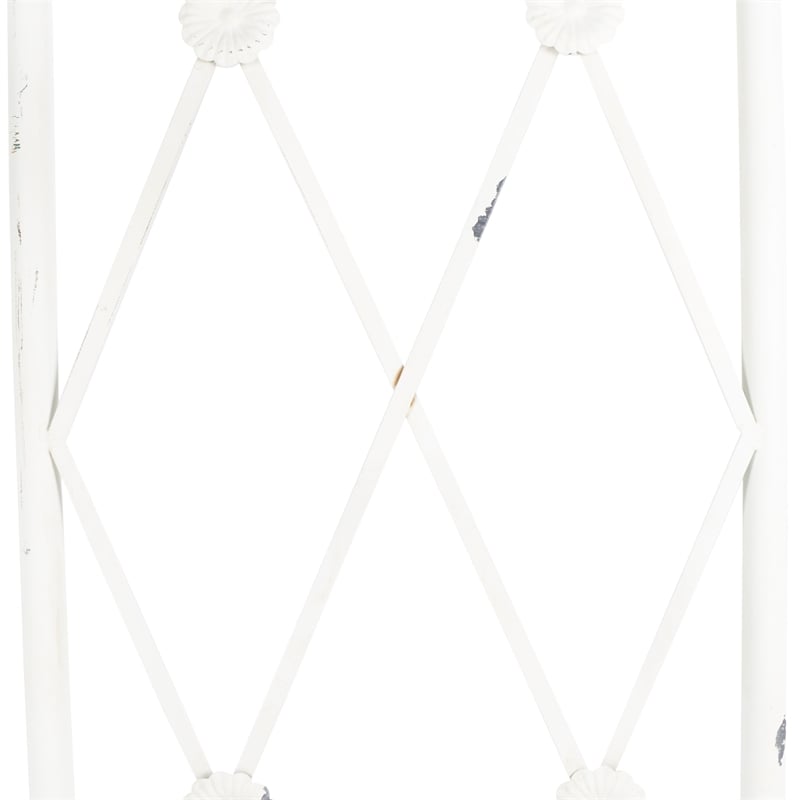 Safavieh Mizell Moon Iron Gateway in White