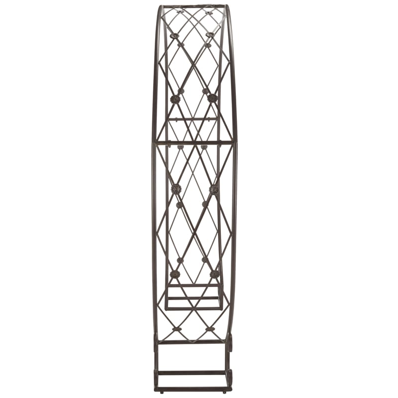 Safavieh Mizell Moon Iron Gateway in Brown