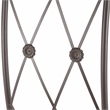 Safavieh Mizell Moon Iron Gateway in Brown